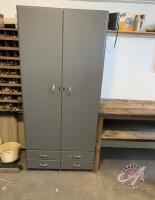 storage cabinet & shop bench