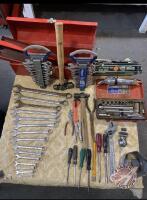 Wrenches & tool lot (sells as a lot)