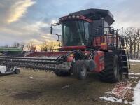 CaseIH 8010 SP Combine with pick up header Model 2016, s/n HAJ106059, K41 ***keys***