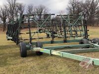 100 ft Summers hyd harrows w/pressure springs, s/nW0082, K43