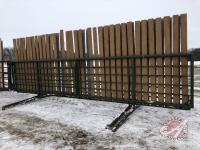 Combination panels 24 ft with 12 ft gate, K40 D