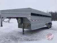 2000 20 ft Duncan Cattle t/a Trailer, VIN# 2D9UJA5BYR060707 K53, Owner: William R Turner, Seller: Fraser Auction_____________ ***TOD***