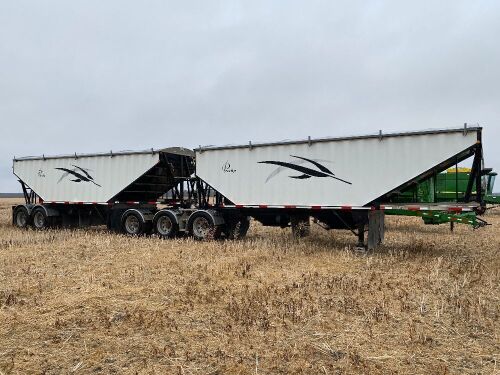 *2013 Load King Prestige Super-B Hopper Bottom Aluminum Grain Trailers ...