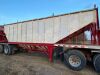 *1993 Load King Super-B hopper bottom aluminum grain trailer Lead VIN#2L9DT283XPA004522, Pup VIN#2L9DT3122PA004523, Owner: Ben G Amendt, Seller: Fraser Auction_____________ *** TOD & SAFETIED*** - 3