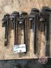 standard 3/8- 1 1/4inch wrenches set, 5 pipe wrenches, K57 S - 3