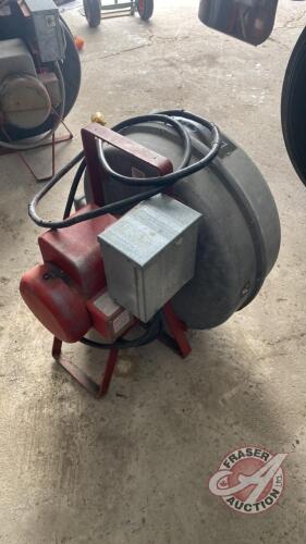 5 hp Kehoe aeration fan, Sn-04190