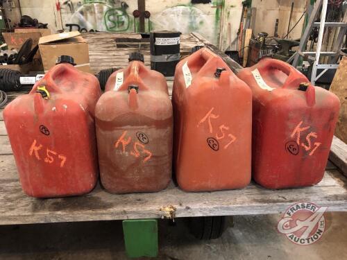 3-23L & 1-25L fuel jugs, K57 CC