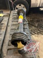 Used CaseIH 2015 header drive shaft with clutch