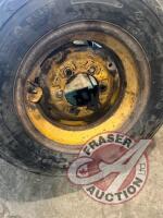 used 11L-15 Firestone tire on rim