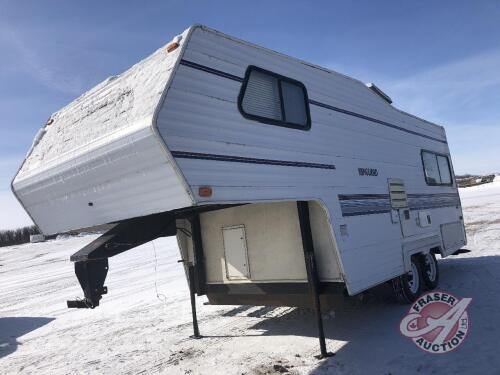 1995 22ft Vanguard 5th wheel camper, VIN#2PEEC2242S1095799, K40 Owner: David J Holditch, Seller: Fraser Auction________________,***TOD, Keys***