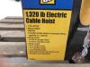 pallet- PowerFist 1320lb electric cable hoist with trolley-new, K68 - 4