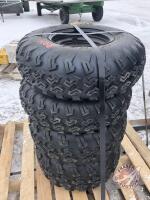 AT22x7-10 Wonda ATV tires, like new, 4 ply rating, K68