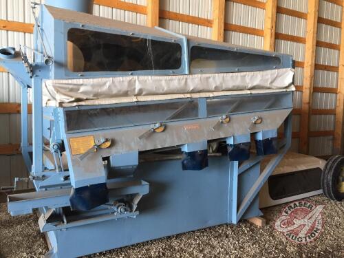 Forsberg 250-v gravity cleaner with 30HP, 3 phase blower, all refurbished, K74