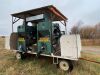 *(2) The Gjesdal 5 in one Rotary Seed Cleaners mounted on 4-wheel wagon