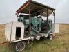 *(2) The Gjesdal 5 in one Rotary Seed Cleaners mounted on 4-wheel wagon - 2