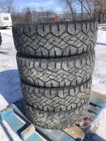 Good Year Wrangler Duratrac tires - LT275/65R20, K72