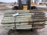 fence posts 6ft long x 3-4 inches, K58 C