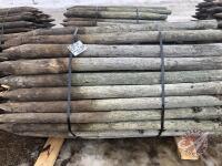 fence posts 6ft long x 3-4 inches, K58 D