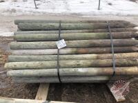 fence posts 6ft long x 3-4 inches, K58 E