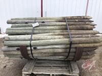 fence posts 6ft long x 3-4 inches, K58 G