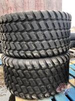 Used 31x13.50-15 F12 Titan Multi-Trac C/S N/A tire, 98%-slight bead flow crack, K76 N