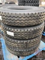 11R22.5 Brandamatic H.B. Plus Spread Axle trailer tire retread (cap & casing) Zip Zag, K76 FF