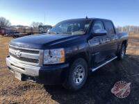 2011 Chevrolet Silverado 1500 LS Crew Cab, 4x4, 4.8L gas, auto trans, Blue, approx 221,477 showing, VIN# 3GCPKREA2BG324693, k67 Owner: O J Jeffers , Seller: Fraser Auction____________, ***TOD, SAFETIED, keys***