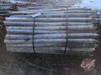 fence posts 6ft long x 3-4 inches, K58 J