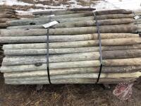fence posts 6ft long x 3-4 inches, K58 K