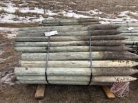 fence posts 6ft long x 3-4 inches, K58 N