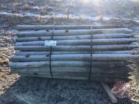 fence posts 7ft long x 3-4 inches, K58 Q