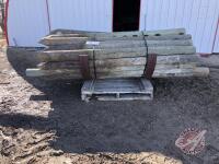 assorted posts 8ft 5-7inch, K58 V