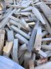 tote of scrap lumber for starting fires, K64 - 2