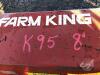 8ft Farm King Y960Q snowblower, s/n9043756, K95 - 2