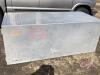 6ft Lx32inch W x 28.5inch H tool box, K99