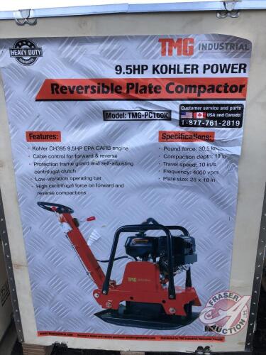 Compactor plate reversible 160K, New, K80