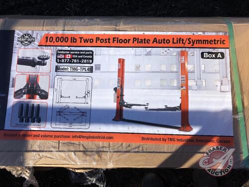 Auto lift 2-post 10,000 lb (Box A & B), New, K80