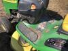 John Deere L100 5 speed lawn mower with 42inch deck, 17.0HP OHV (runs but needs gas tank and battery) K99 ***keys*** - 5