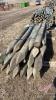 Fence Posts 5-6 inch approx 7-8ft long, K40 - 3