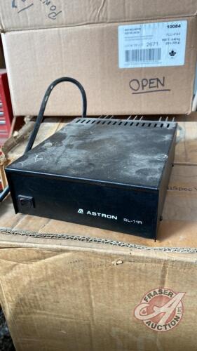 Astron 12v power supply