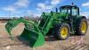 JD 6140M MFWD tractor, s/n811755, 1090 hours showing - 32