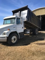 SAFETIED 1997 Freightliner FL80 S/A truck, 266,374 kms showing VIN# 1FV6JJBB1VH806714, Owner:___________________, Seller: Fraser Auction________________