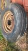 New Firestone 7.50-15 tire on used 6-bolt rim - 2