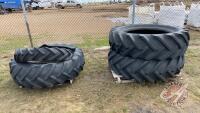 Tires suitable for silage feeders (4), F10