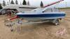 17ft Bayliner Boat, 1989 Escort Boat Trailer, Gray, VIN# 405117BA1KD001669, F47 Owner: Colter J McPhail, Seller: Fraser Auction ____________________ ***TOD & KEYS - office trailer***