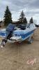 17ft Bayliner Boat, 1989 Escort Boat Trailer, Gray, VIN# 405117BA1KD001669, F47 Owner: Colter J McPhail, Seller: Fraser Auction ____________________ ***TOD & KEYS - office trailer*** - 8