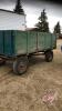 4 wheel farm wagon, Wooden Grain box, F51 - 5