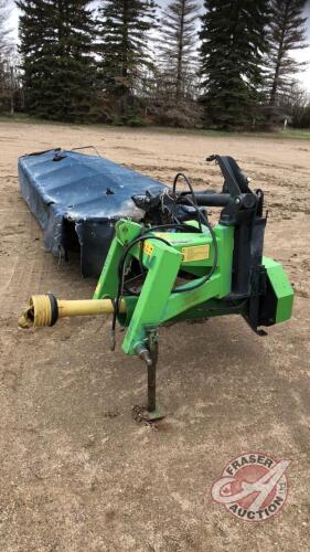 14 ft Deutz SM 5.40 3PT Hitch Discbine, s/n 14226-00-1032, F45 ***box with spare blades - office shed***