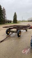 4 wheel farm wagon with 10ft x 10ft steel deck, F43