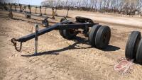 Single axle dolly w/Pintle hitch, no TOD F60